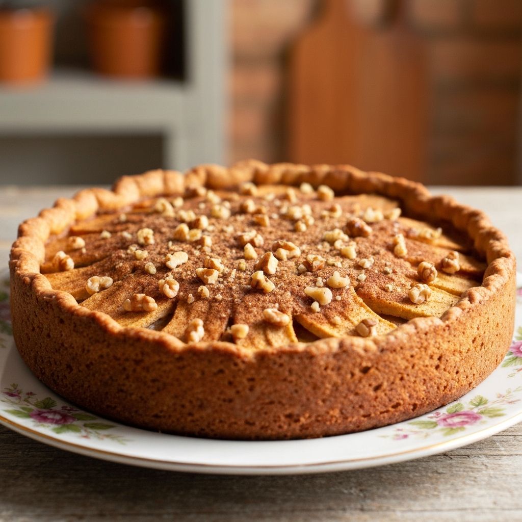 Glutenfri äppelkaka